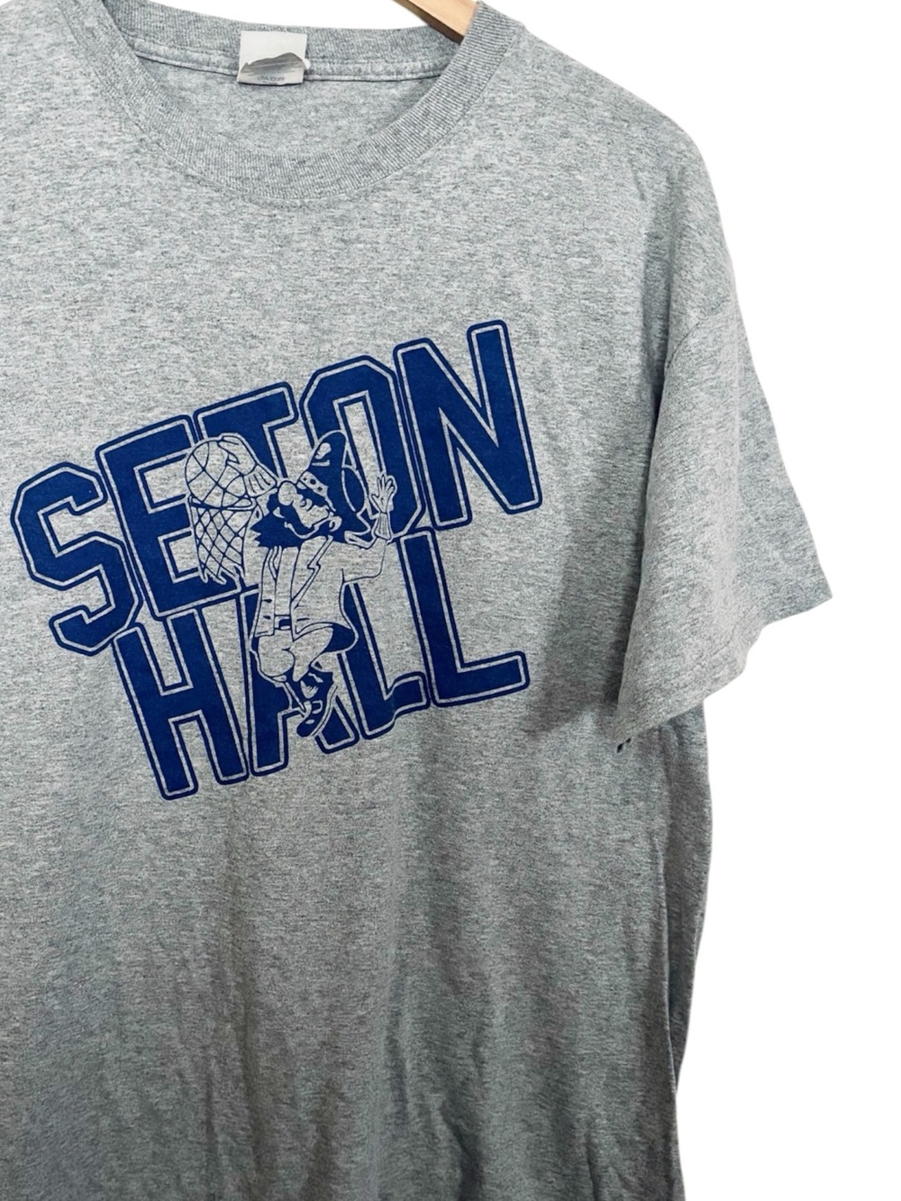 💥 Seton Hall Basketball Grey Graphic Tee